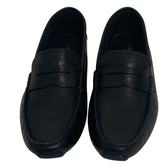 Cole Haan Black Leather Driver Penny Loafers - Brand New/Never Worn - Size 6.5B - Picture 1 of 9